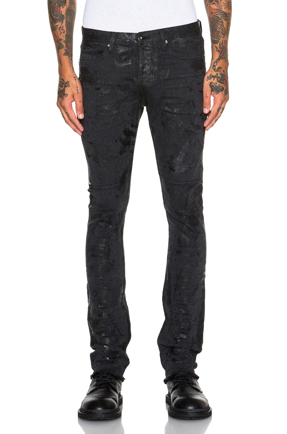 Image 1 of Mr. Completely Black Jeans in Black Clay in Black