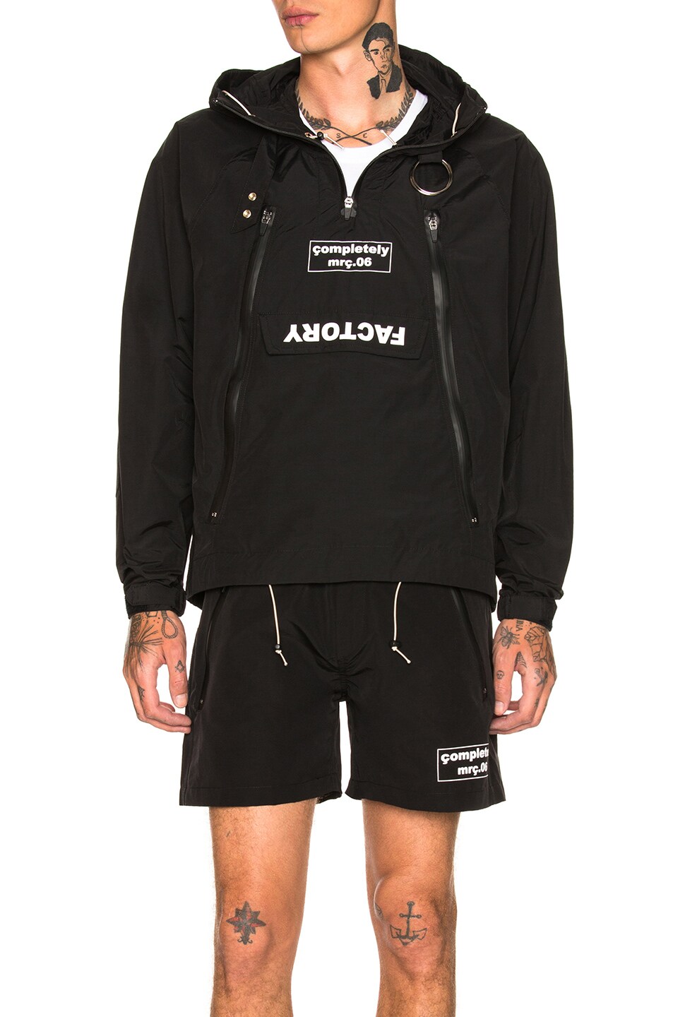 Image 1 of Mr. Completely Ring Anorak in Black