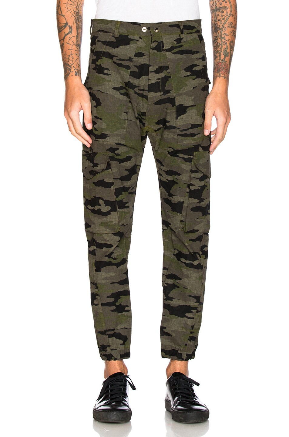 Image 1 of Mr. Completely Cargo Trousers in Camo