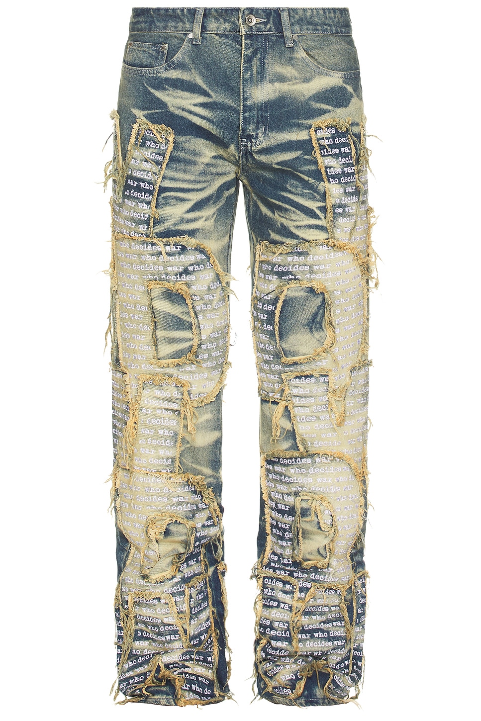 Shop Who Decides War By Ev Bravado Wdw Overlay Denim