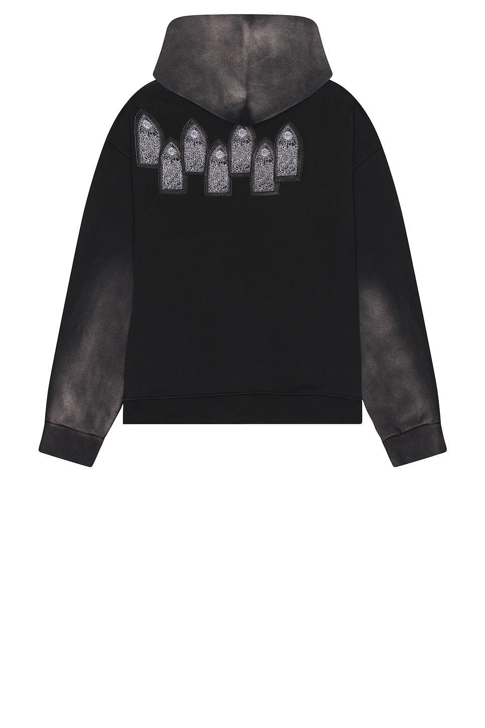 Shop Who Decides War By Ev Bravado Faded Hooded Pullover In Coal