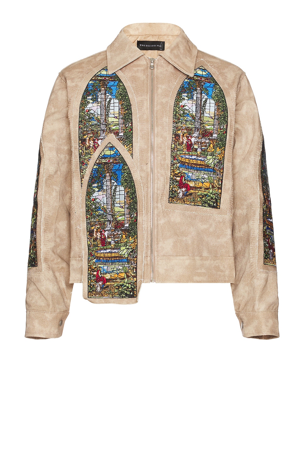 Eden Trucker Jacket in Tan