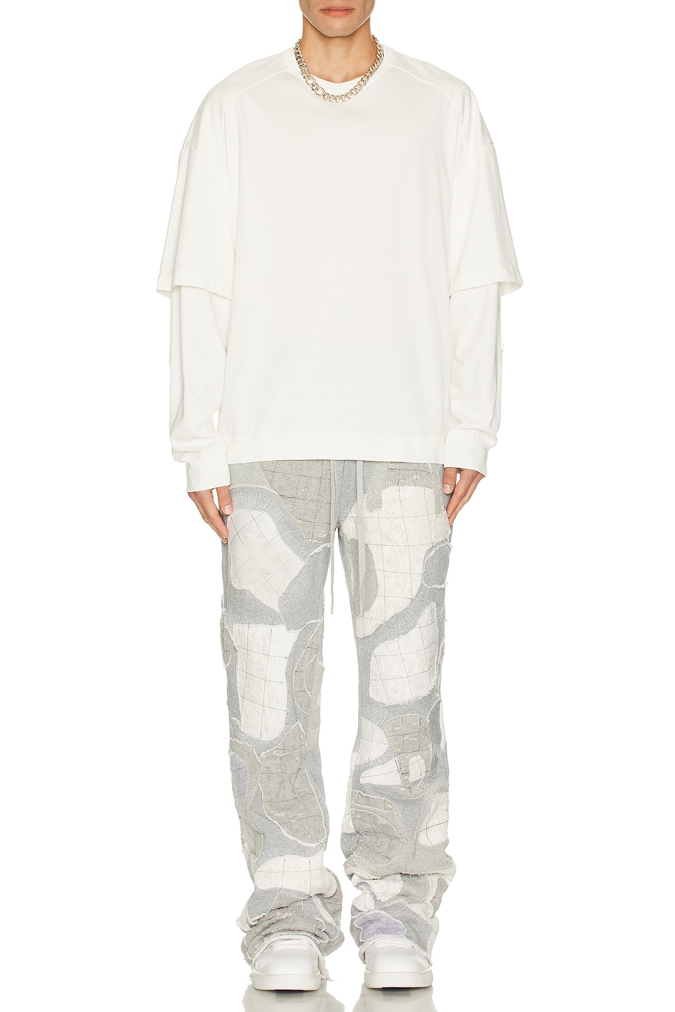 Image 1 of Who Decides War by Ev Bravado Atom Sweatpant in Vintage Grey