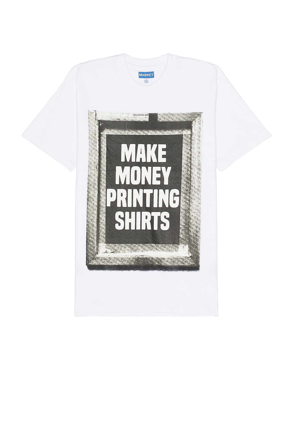 Printing Money T-shirt in White