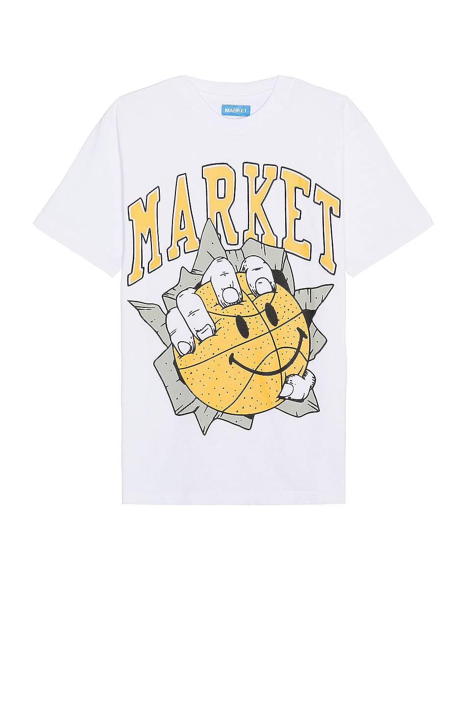 Image 1 of Market Smiley Breakthrough T-shirt in White