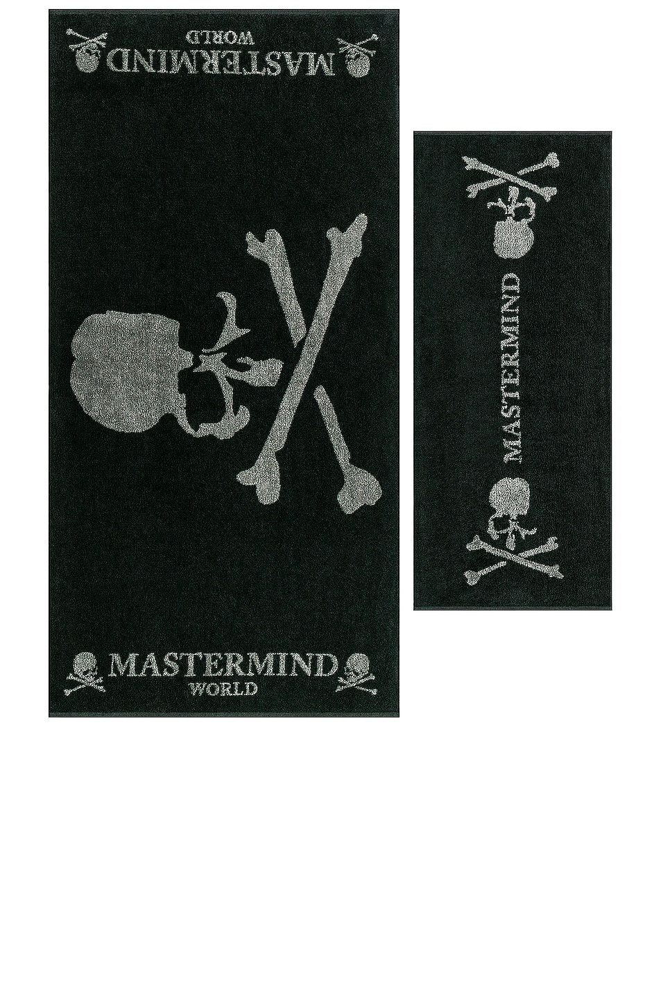 Image 1 of Mastermind World Towel Set in Black & Gray