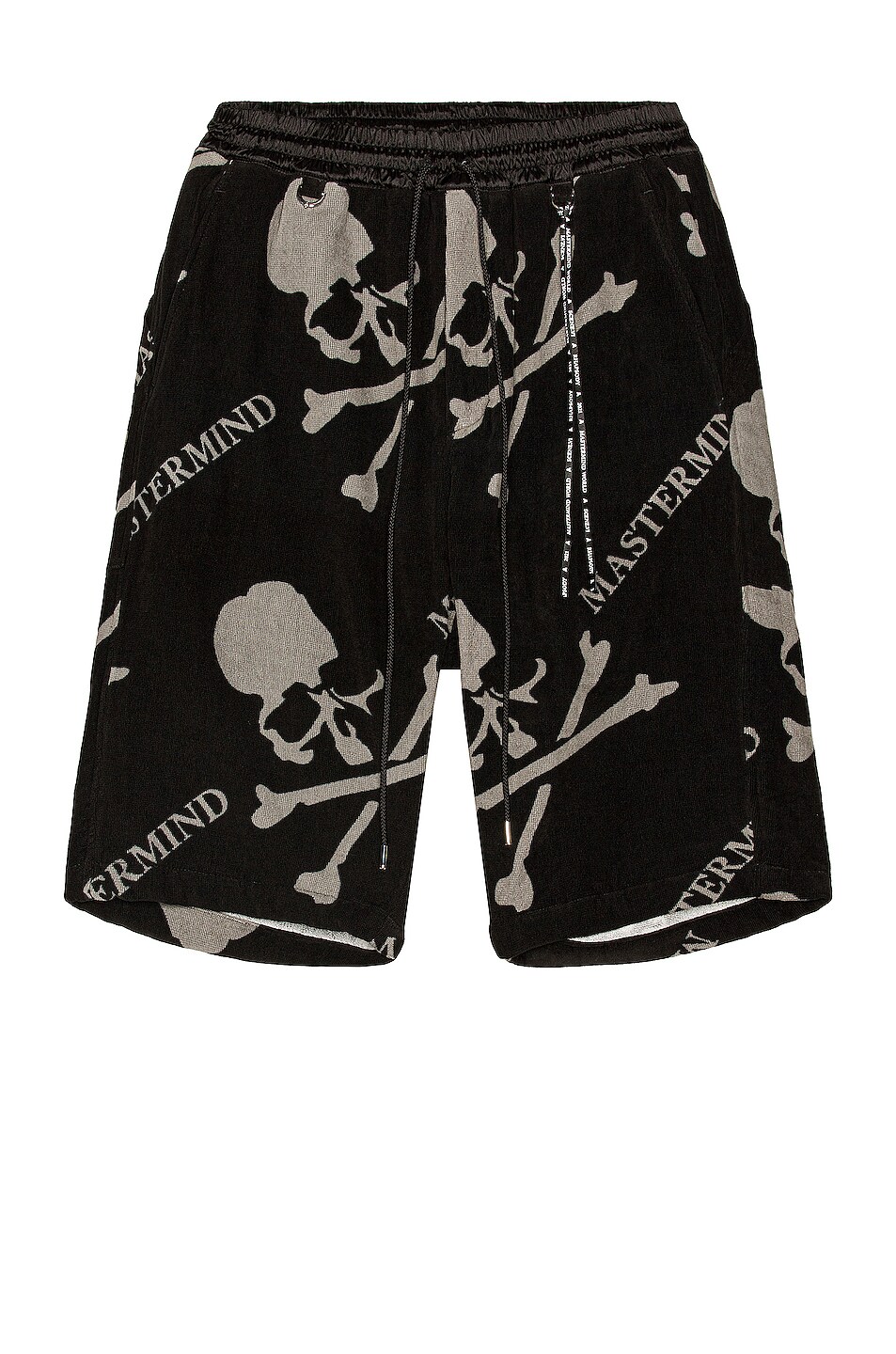 Image 1 of Mastermind World Organic Cotton Shorts in Black