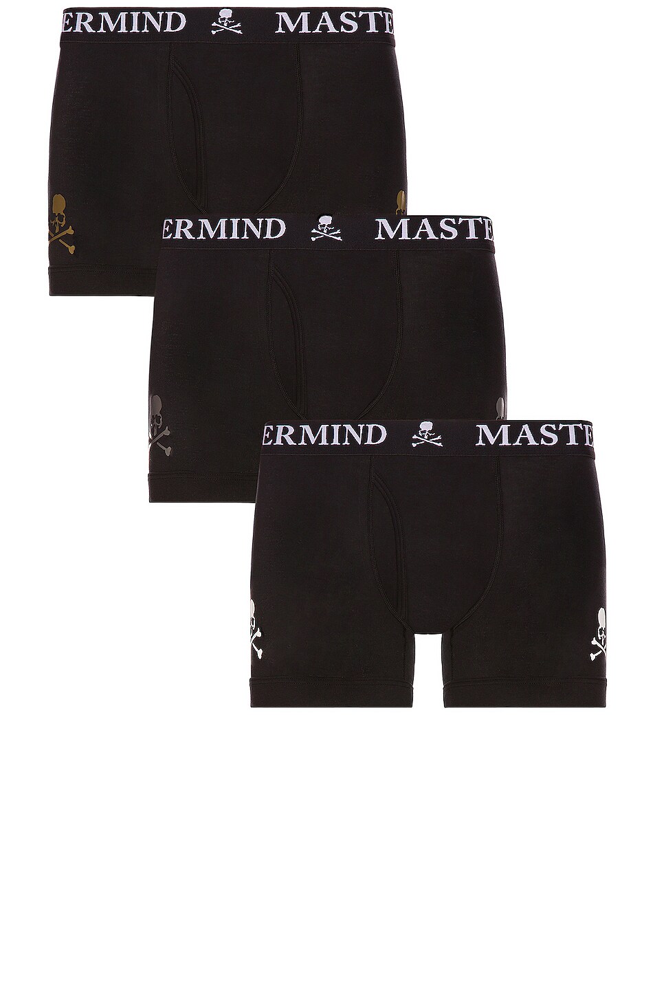 Image 1 of Mastermind World Boxers (Set of 3) in Black