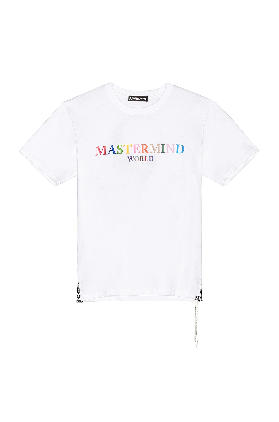 Image 1 of Mastermind World Colorful Logo Tee in White