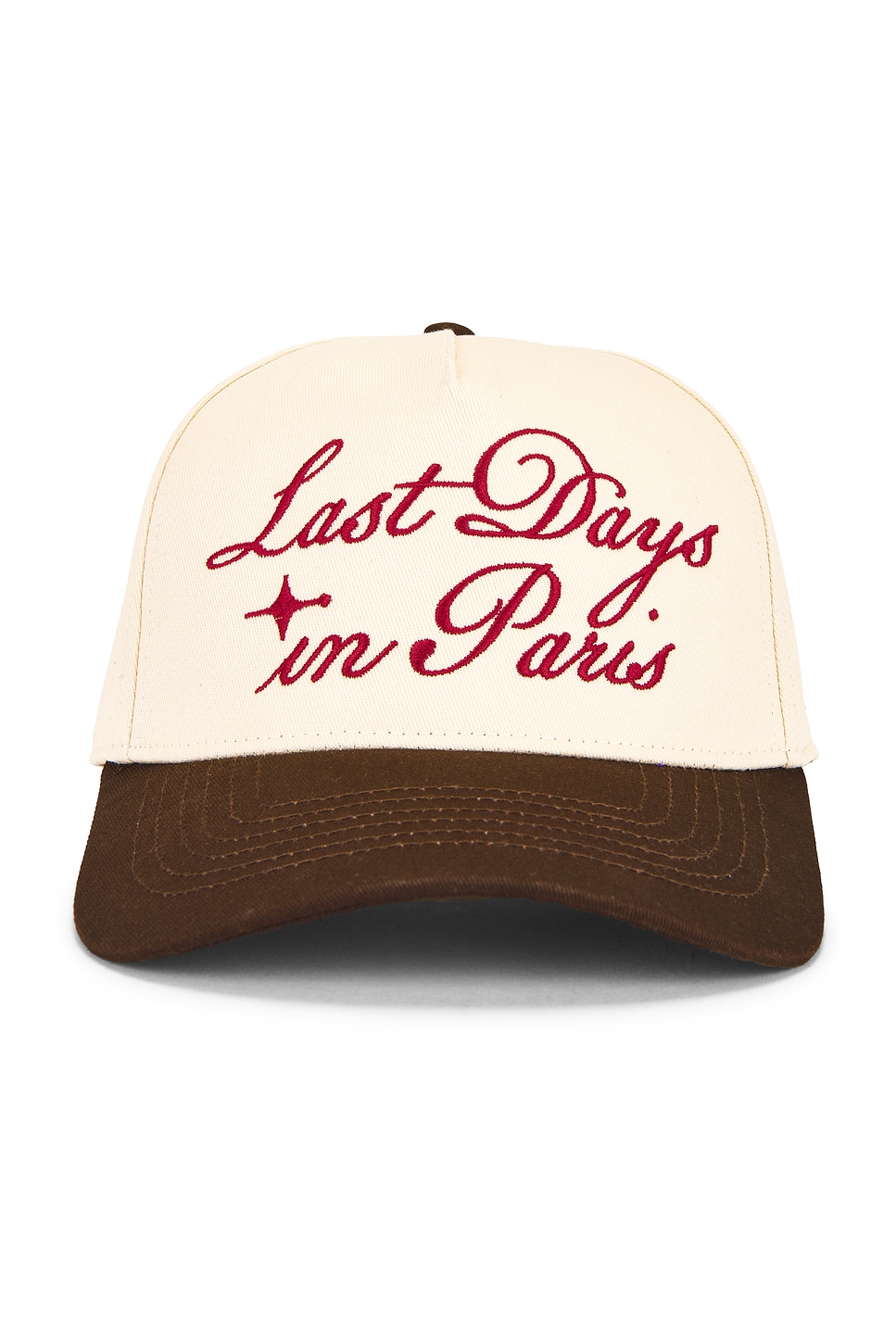 Last Days in Paris Trucker Hat in Cream