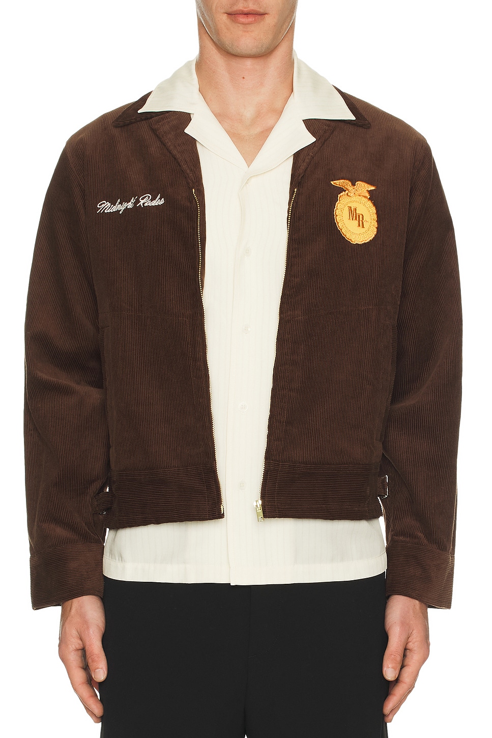Image 1 of Midnight Rodeo FFA Trucker Jacket in Brown