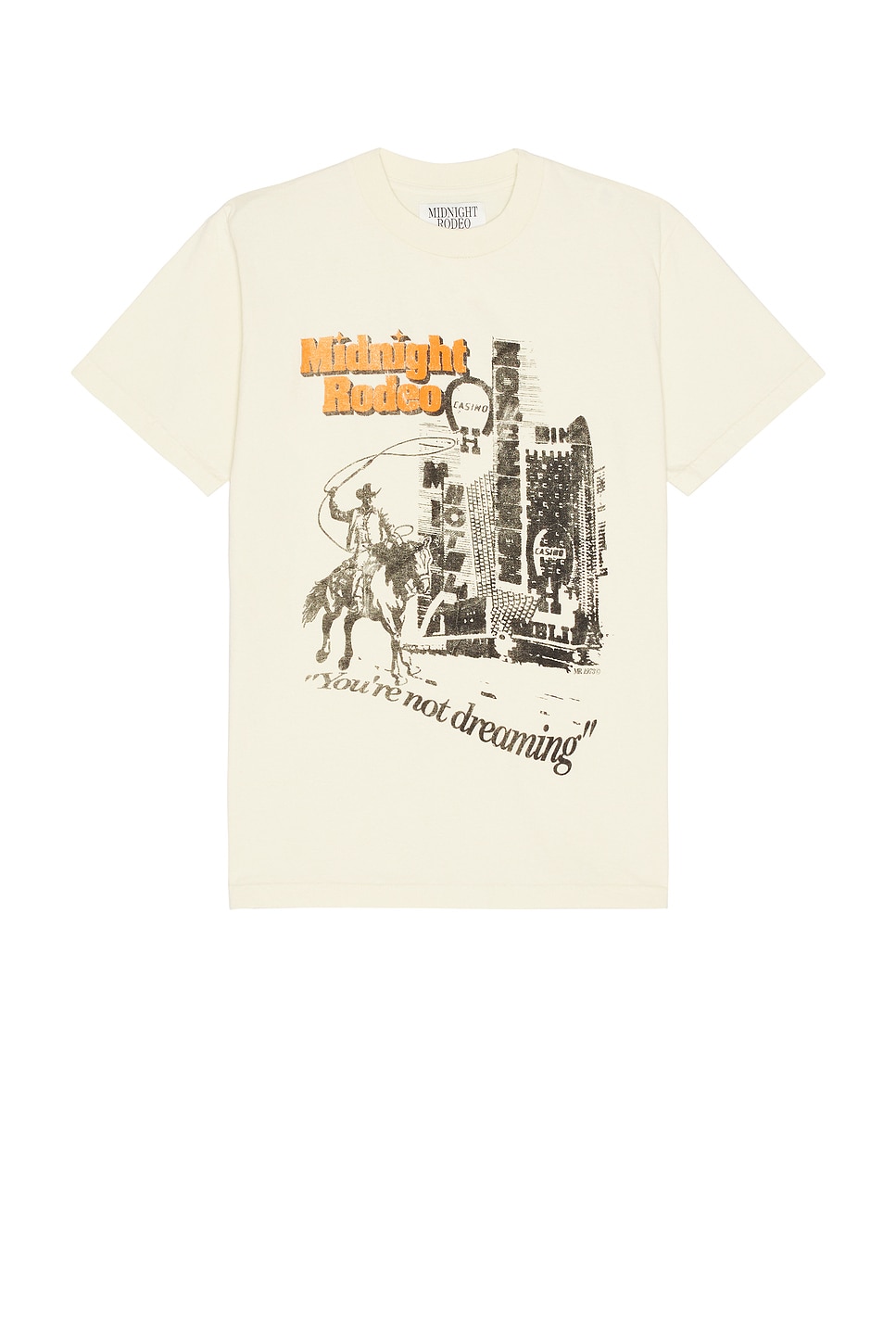 Image 1 of Midnight Rodeo Casino Tee in Antique White