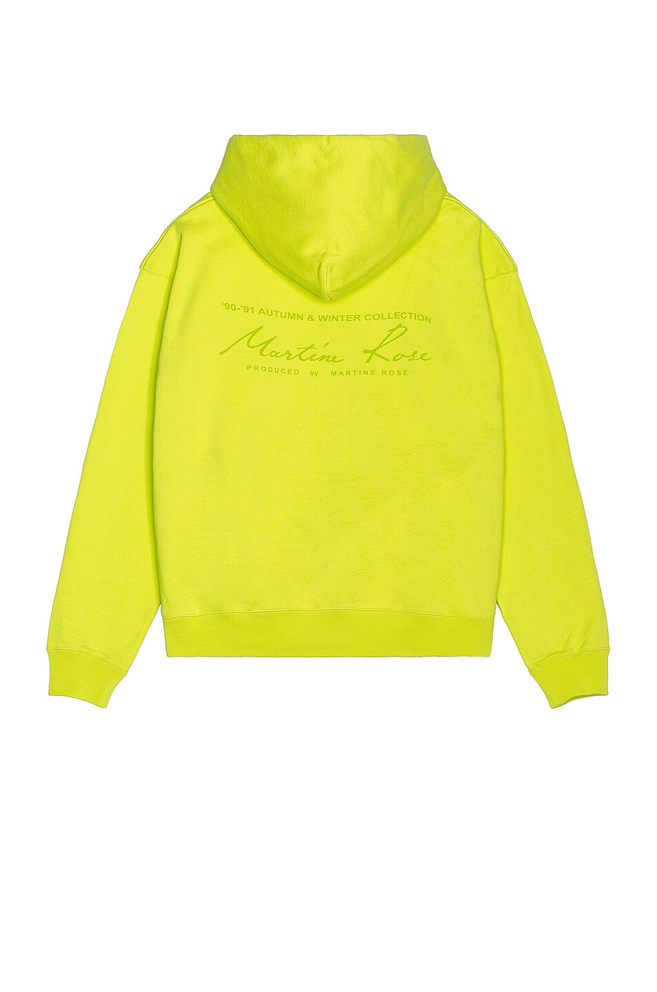 Image 1 of Martine Rose Classic Hoodie in Apple Green