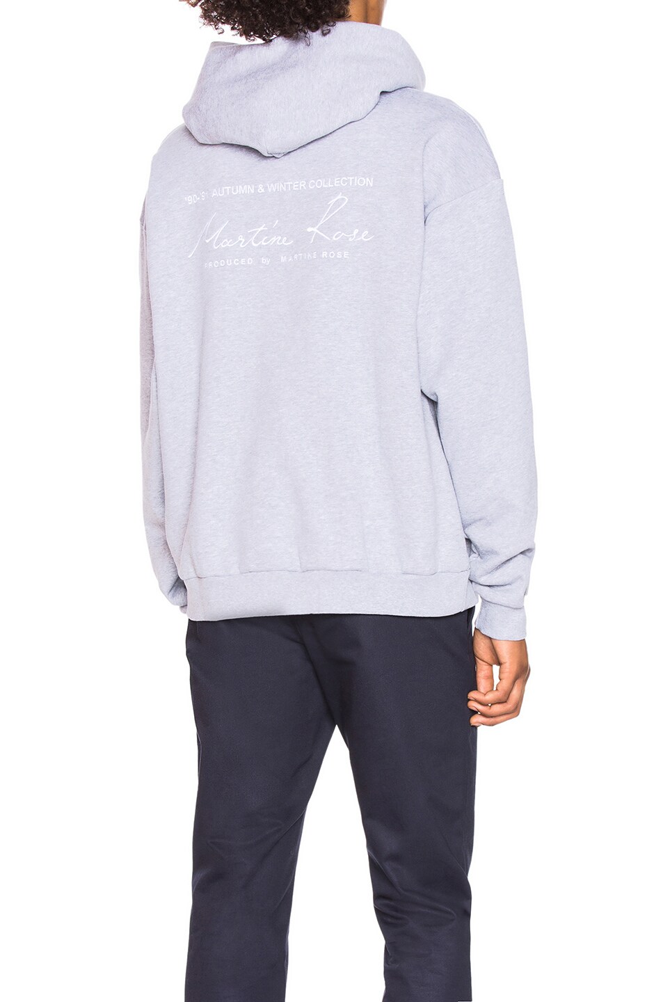 Image 1 of Martine Rose Classic Hoodie in Grey