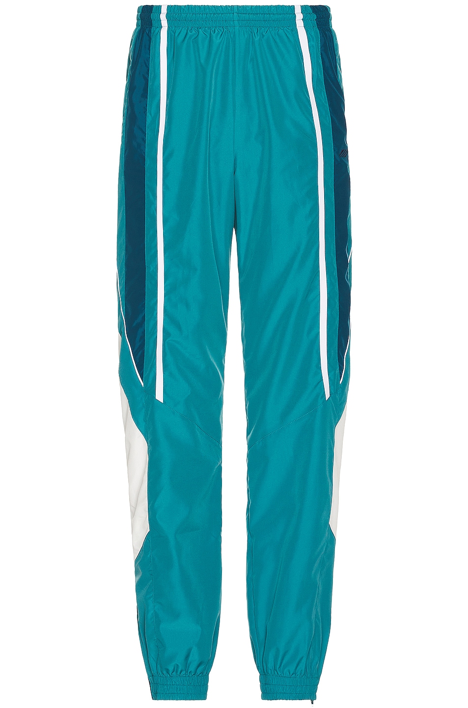 Image 1 of Martine Rose Panelled Trackpant in Teal & White