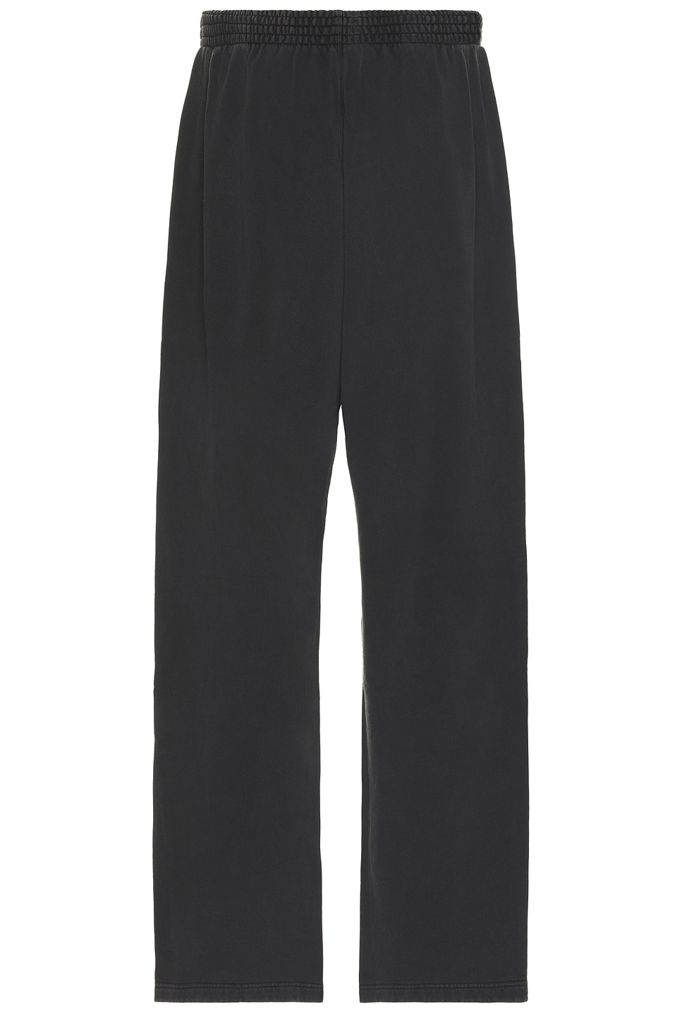 Shop Martine Rose Wide Leg Trackpant In Black Washed Rose