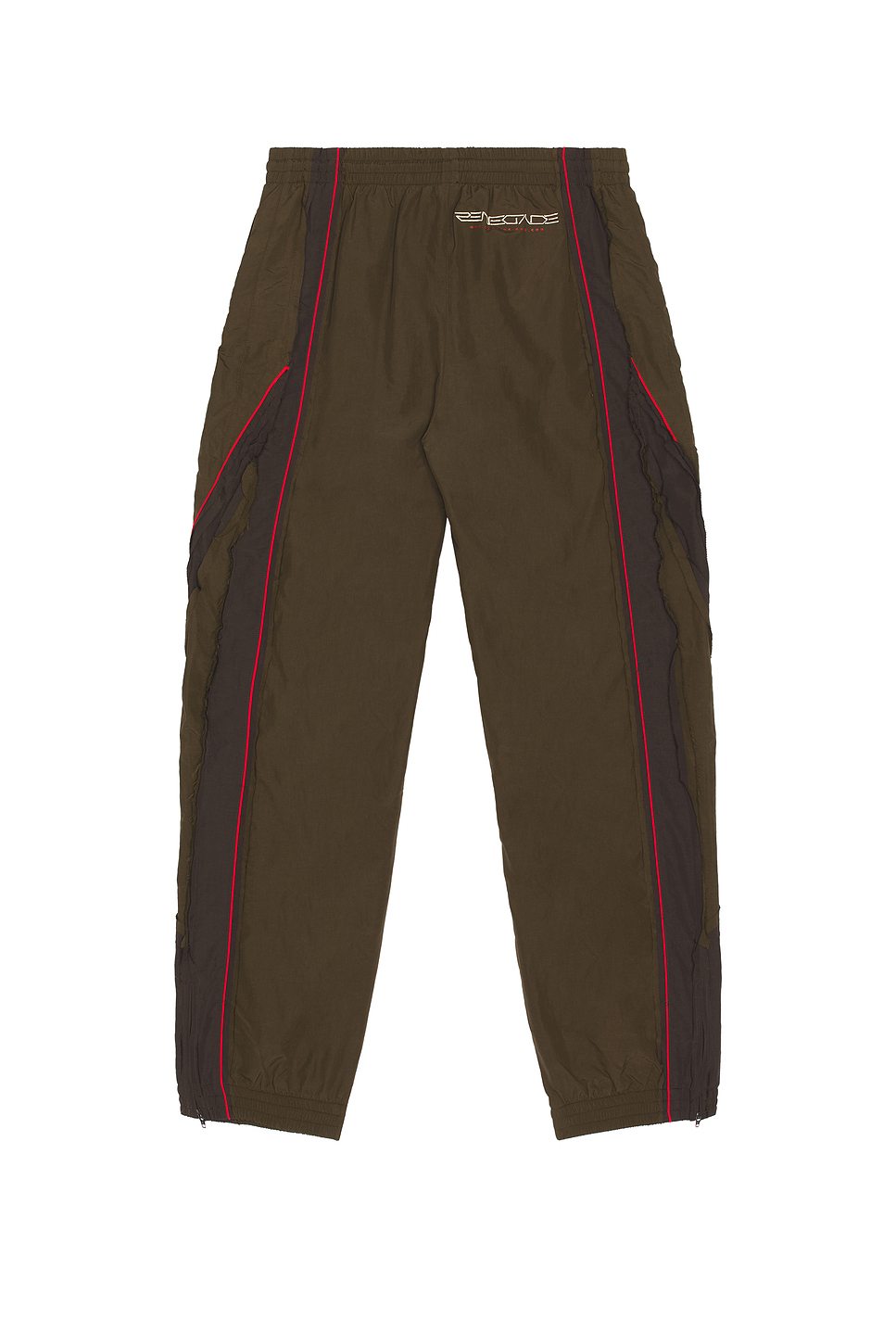 Martine Rose Layered Track Pant In Green