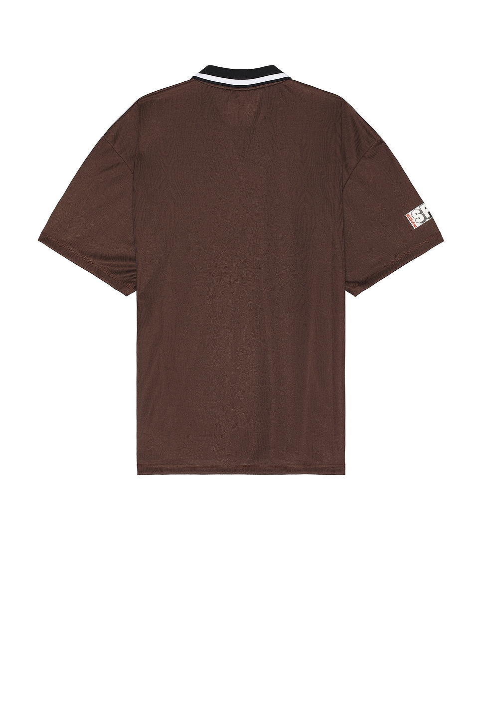 Shop Martine Rose Football Top In Brown