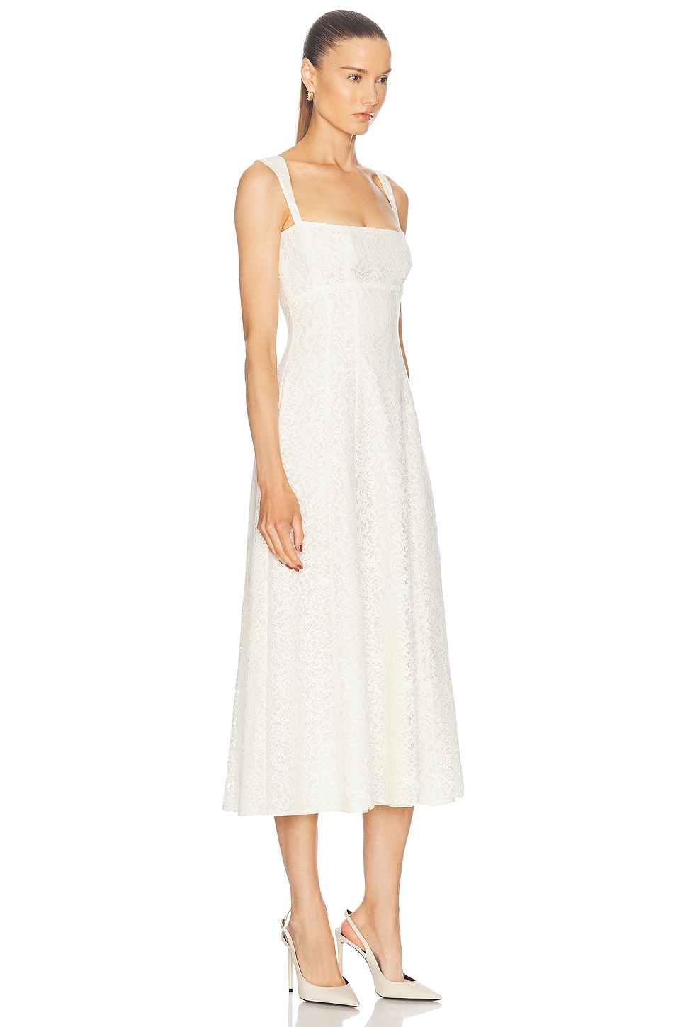 Shop Mirror Palais The Macaron Dress In Ivory