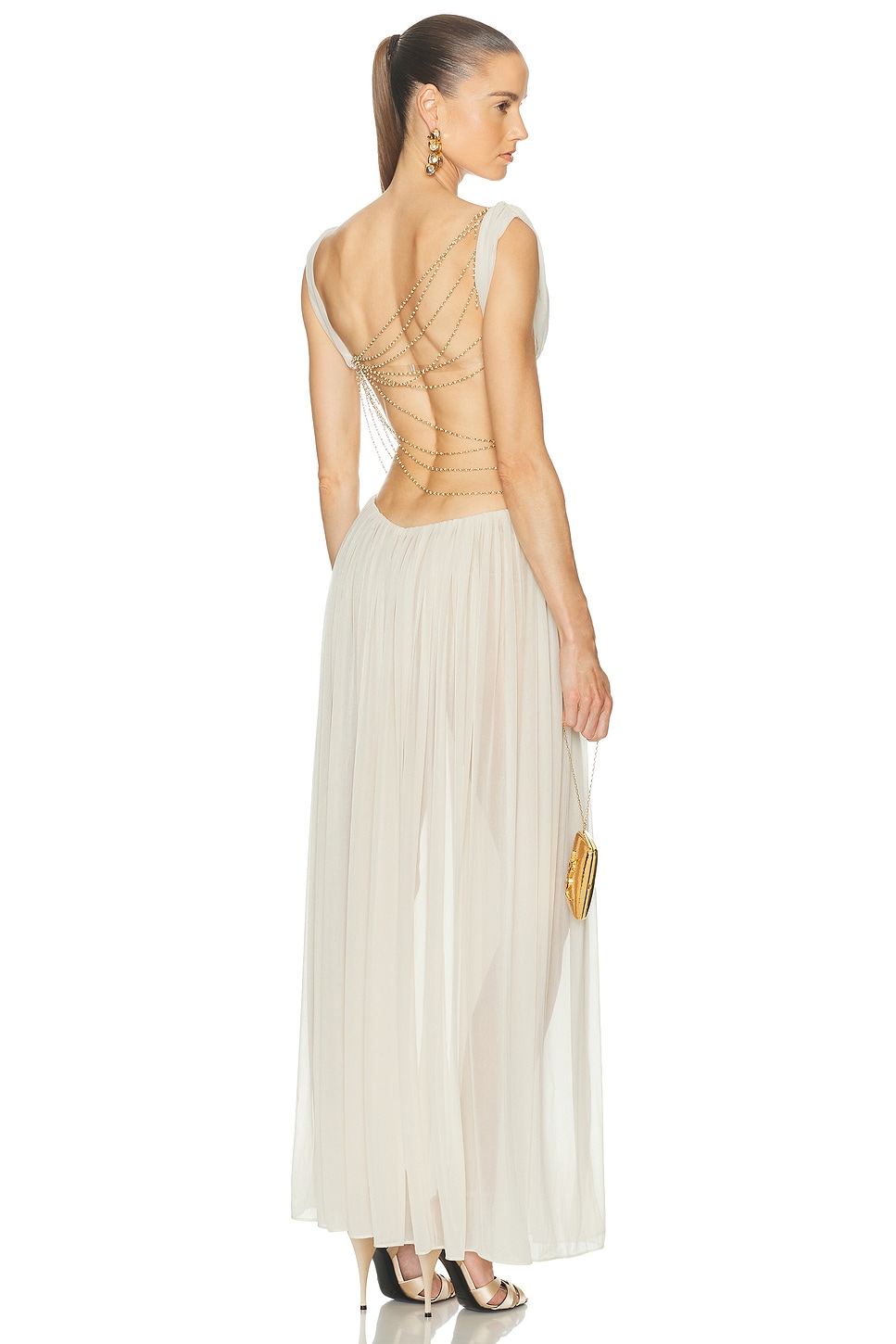 Image 1 of Mirror Palais Moonlight Waltz Top And Skirt Set in Marble