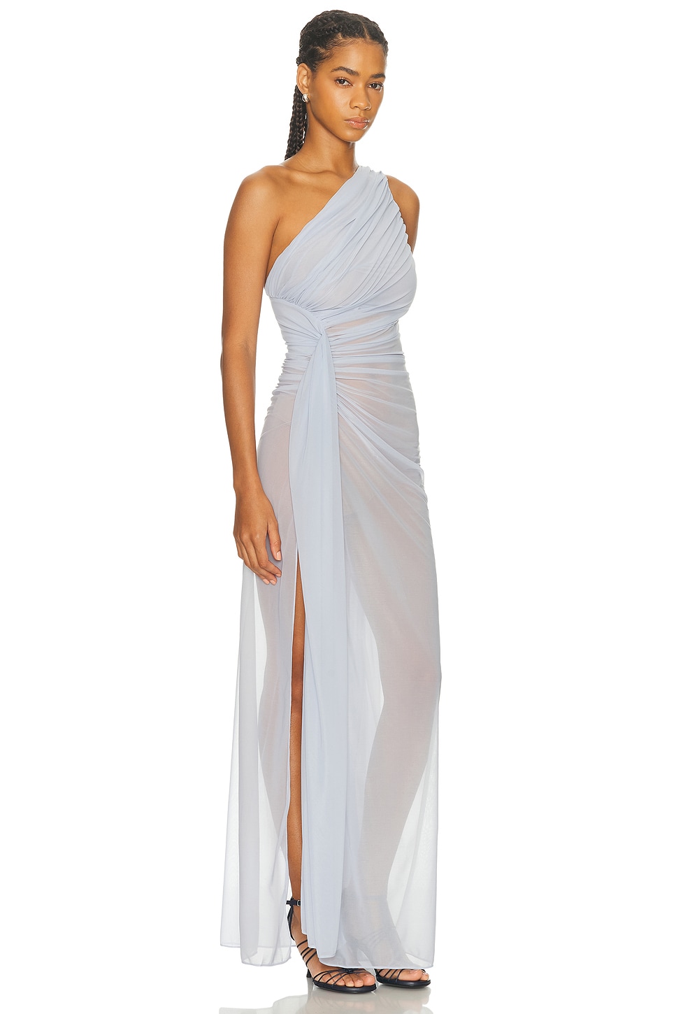 Mirror Palais Sierna Gown In Blue
