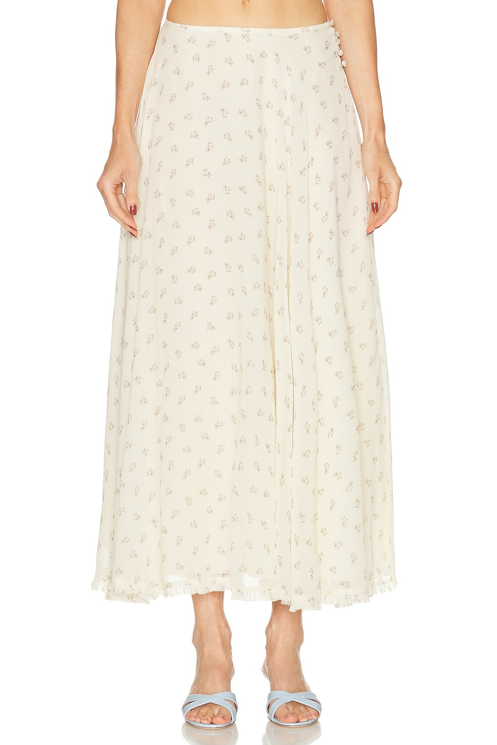 Buttercream Rose Skirt in Yellow