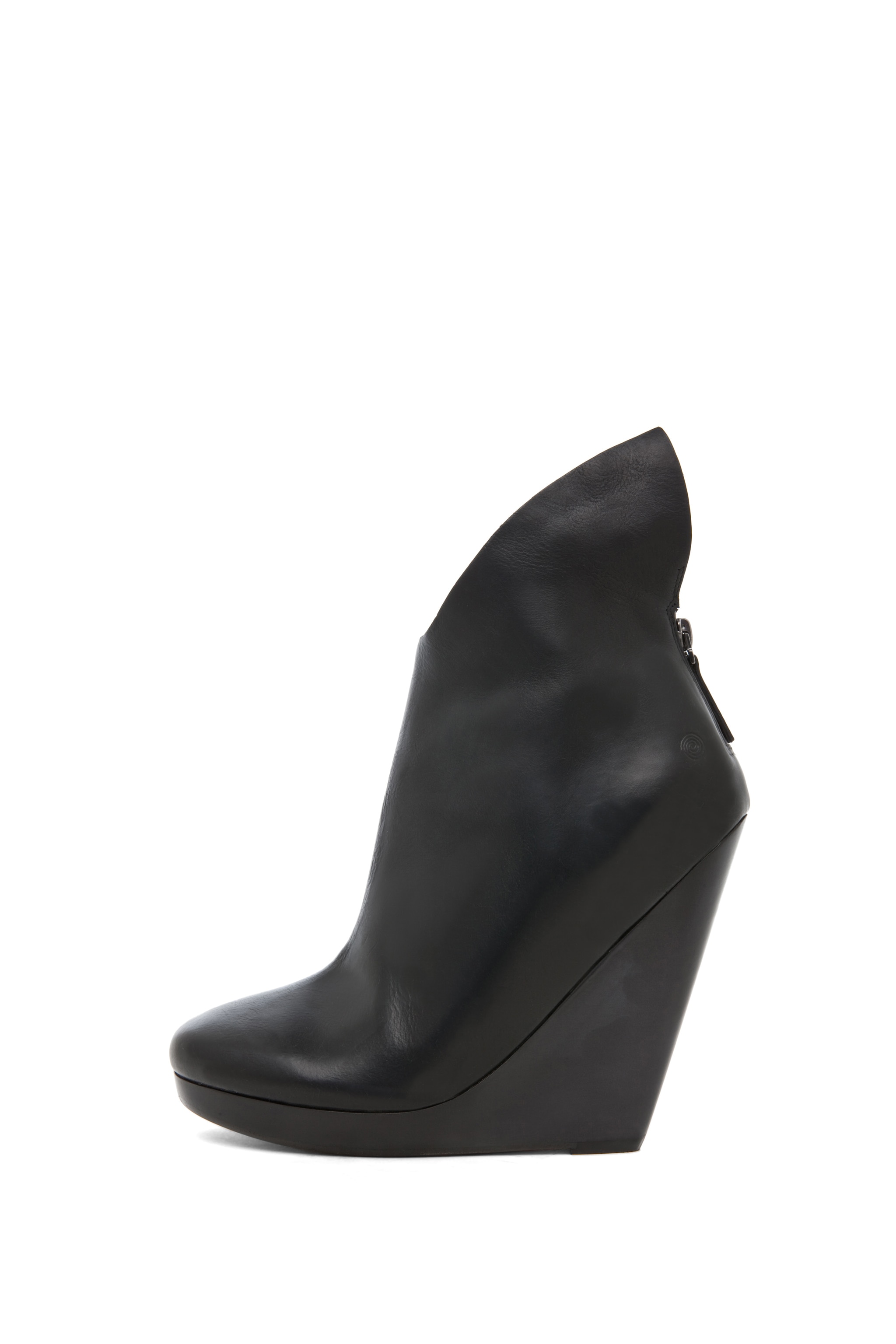 Image 1 of Marsell Zeppola Leather Bootie in Black