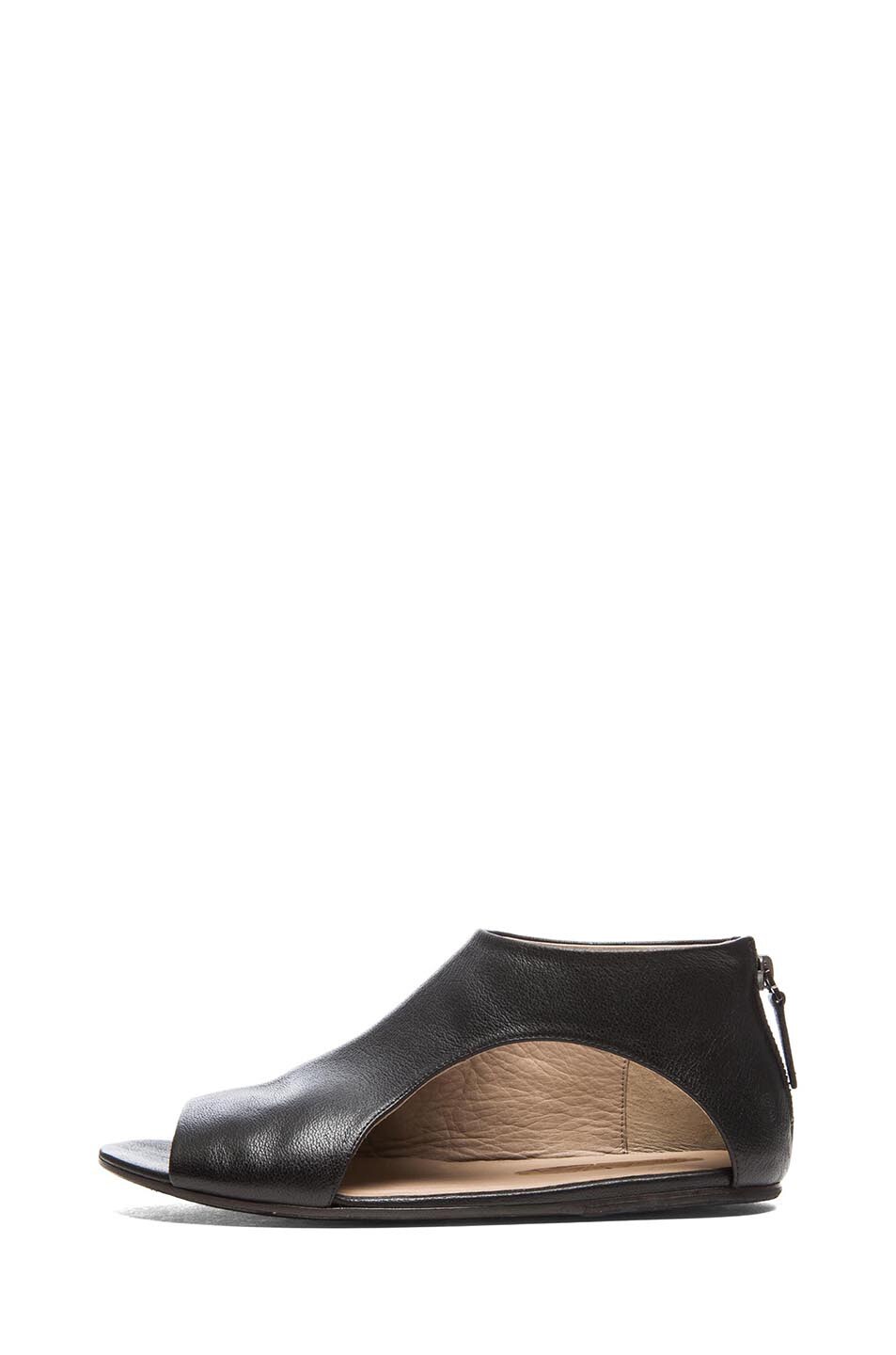 Image 1 of Marsell Arsella Leather Sandals in Black