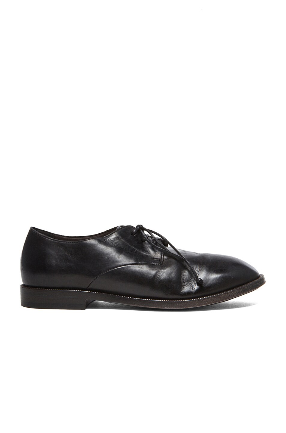Image 1 of Marsell Lace Up Leather Oxfords in Nero