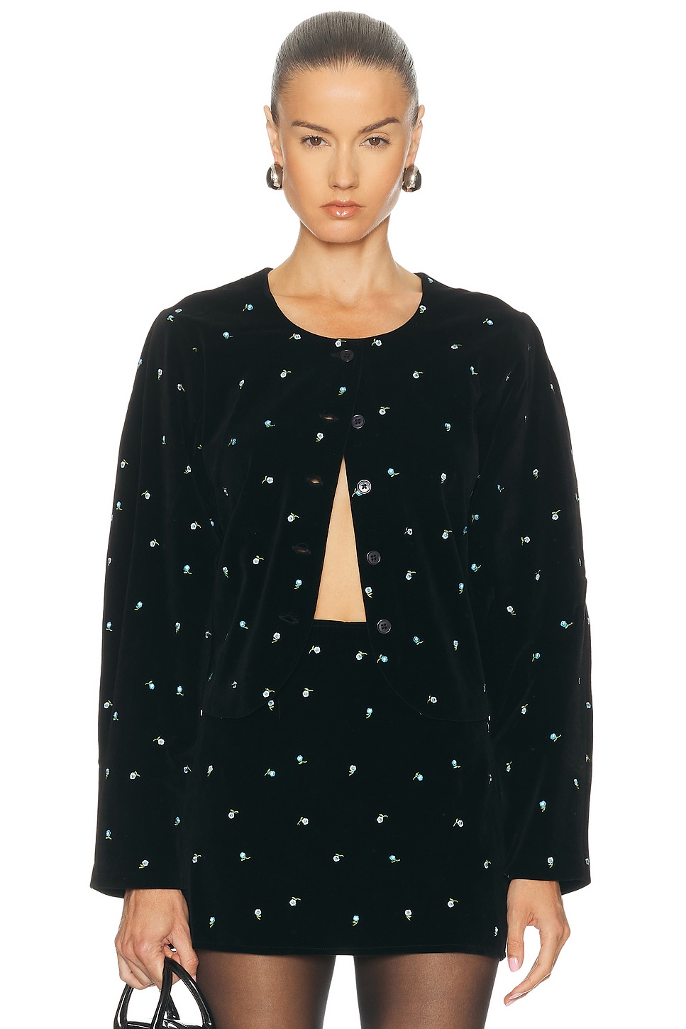 Image 1 of Marlies Grace Jackie Top in Black