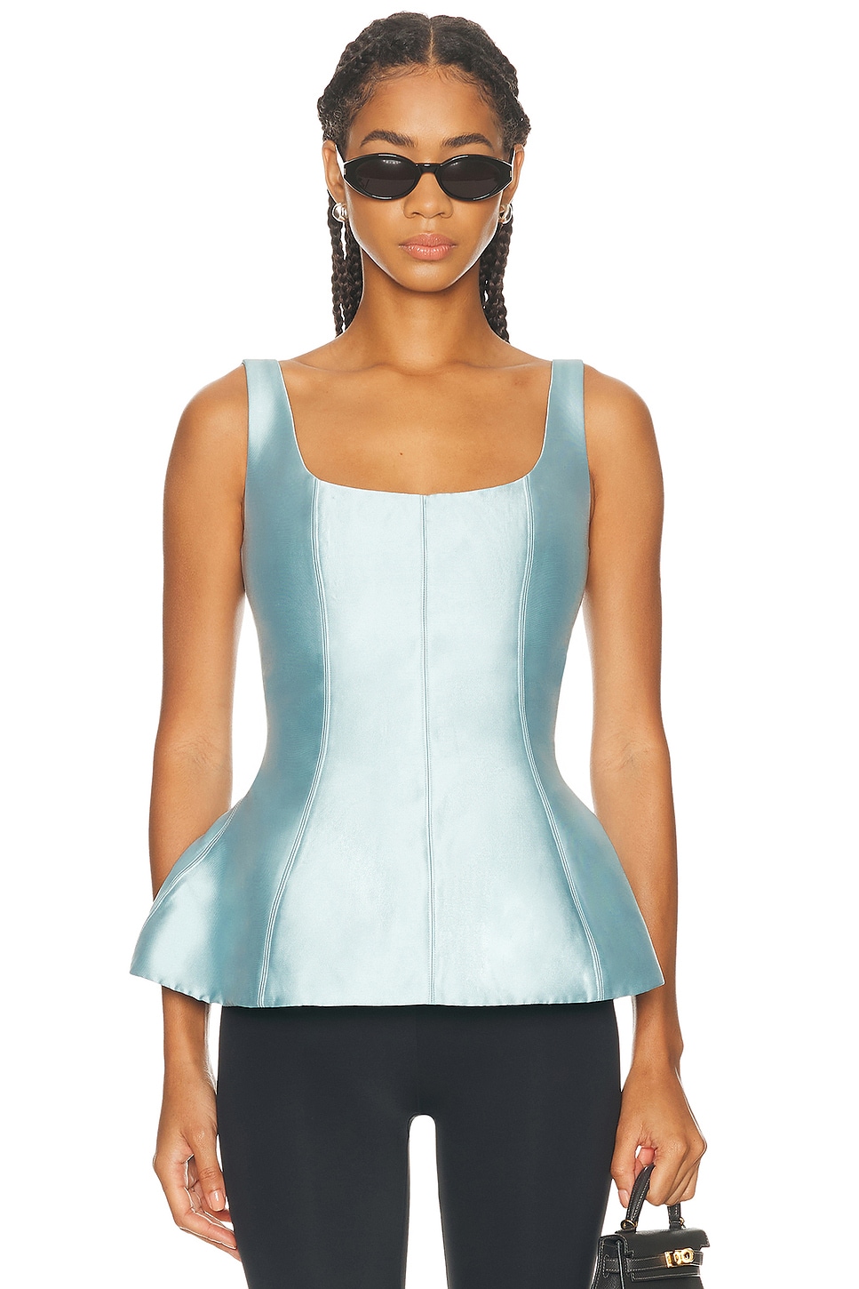 Image 1 of Marlies Grace Ivy Top in Clear Blue