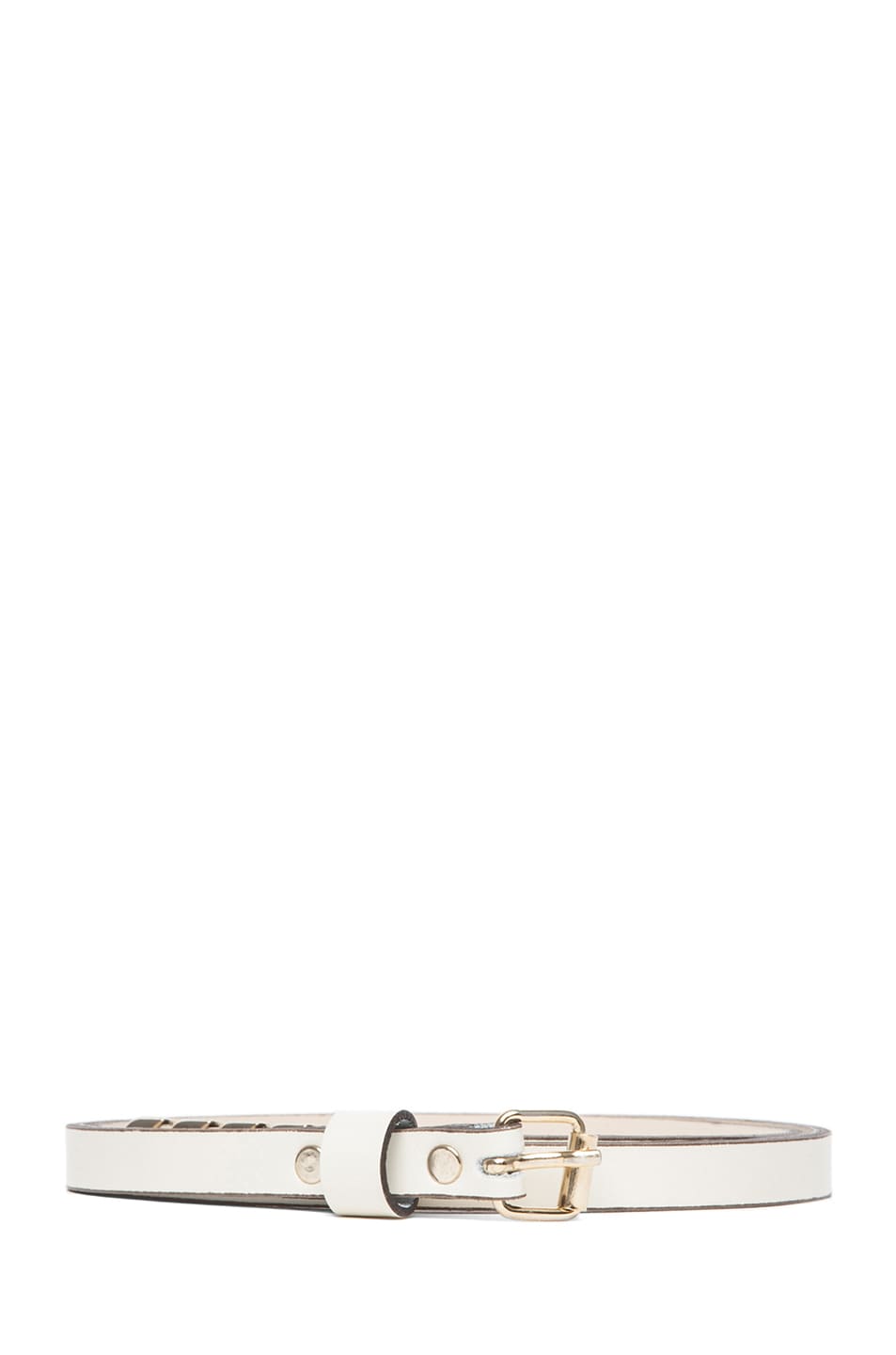 Image 1 of MSGM Belt in Cream