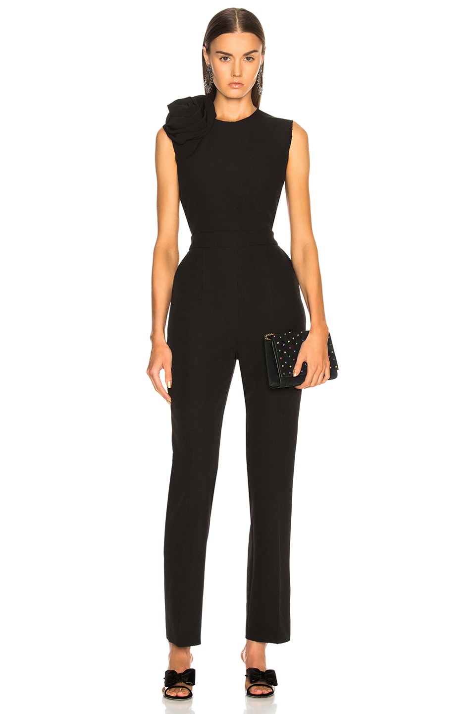 Image 1 of MSGM Cady Jumpsuit in Black