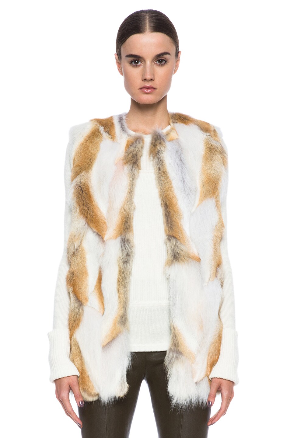 Image 1 of MSGM Coyote Gilet in Multi