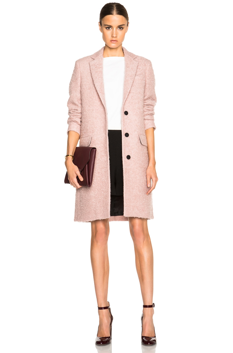 Image 1 of MSGM Coat in Pink