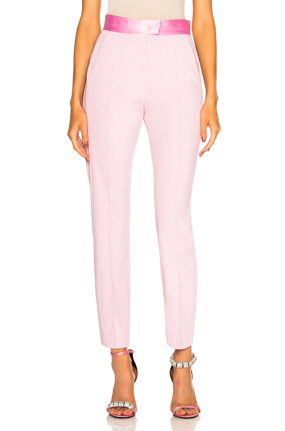 Image 1 of MSGM Jersey Pant in Pink