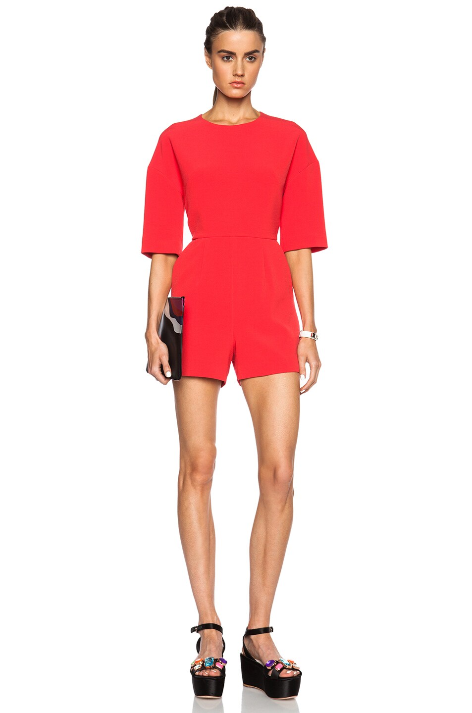 Image 1 of MSGM Romper in Red