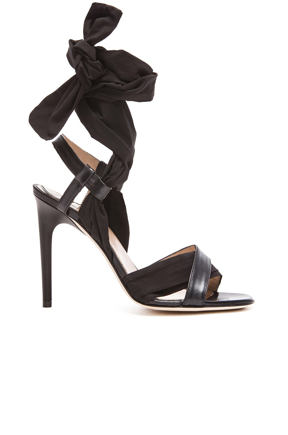 Image 1 of MSGM Torchon High Heels in Black