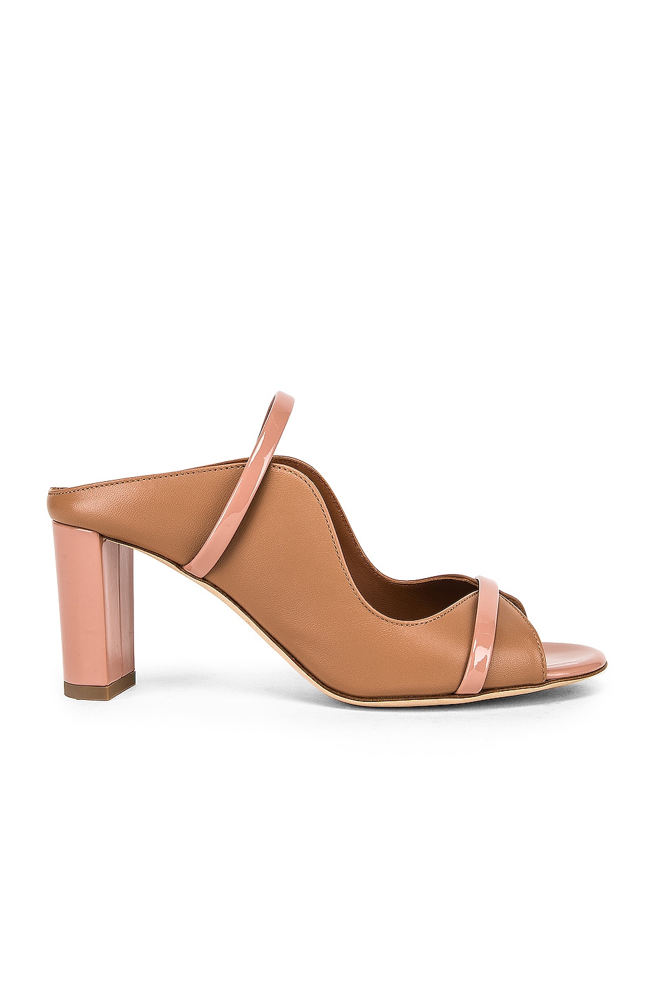 Image 1 of Malone Souliers Nora Heel in Nude & Blush
