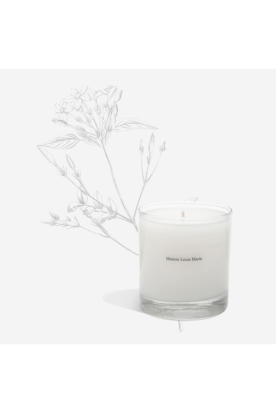 Maison Louis Marie No.14 Icila Candle In White