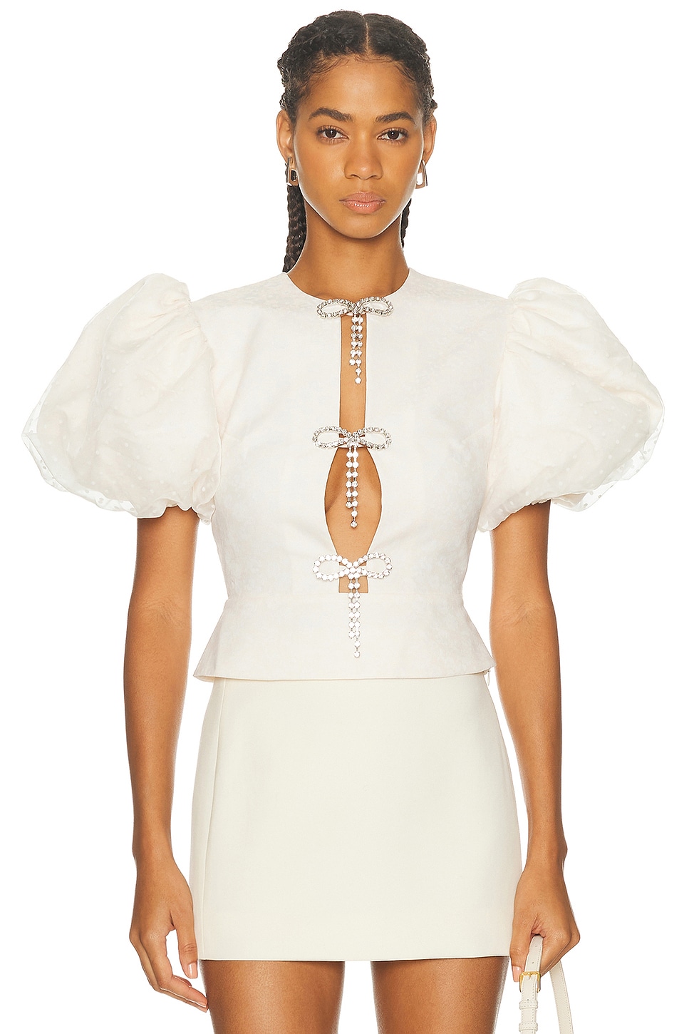 Marianna Senchina Meringue Top In White