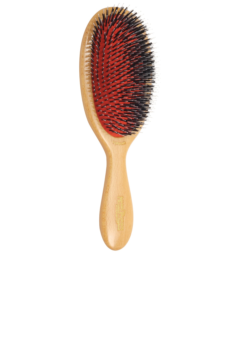 Mason Pearson Popular Lightwood Bristle & Nylon Hairbrush