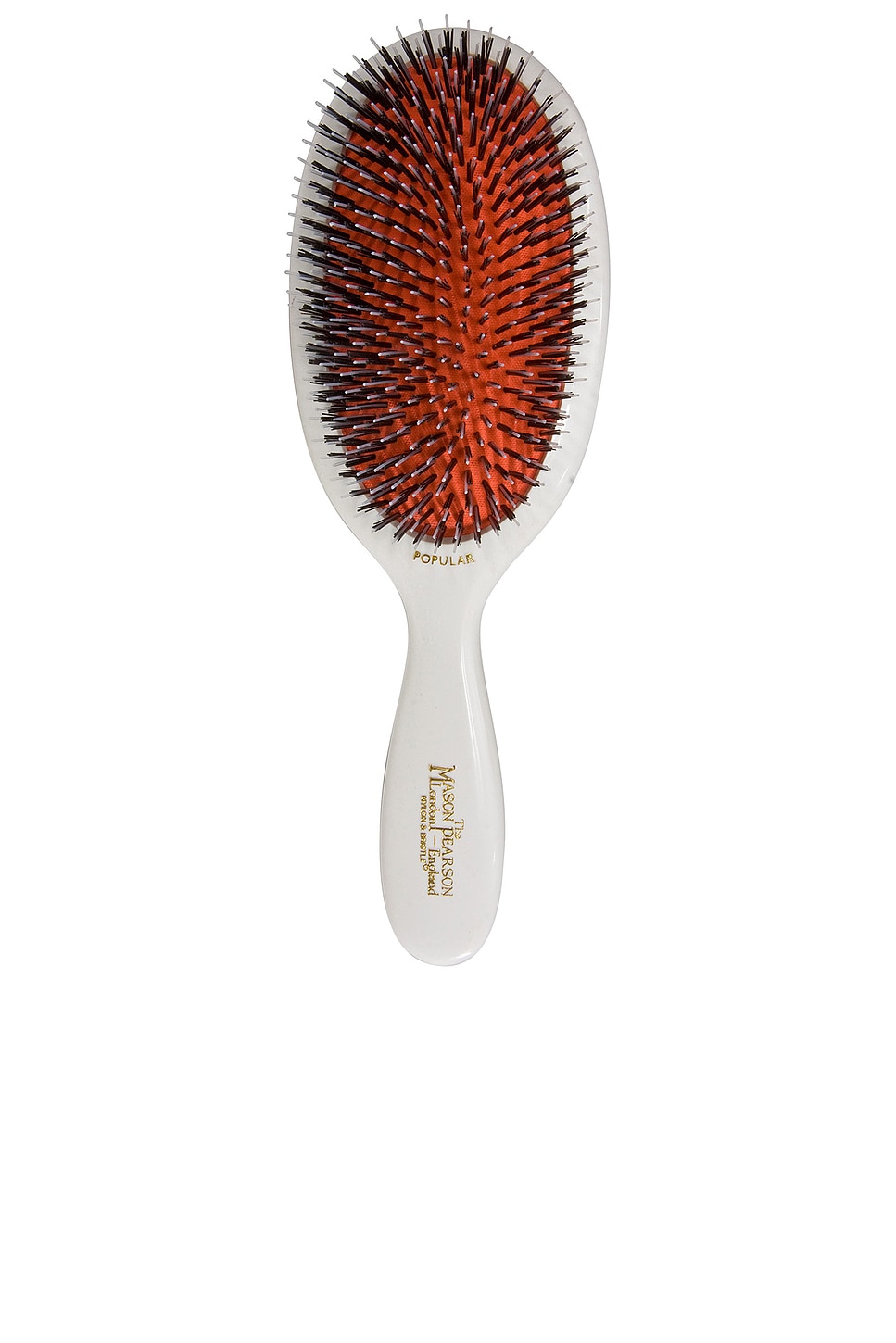 Mason Pearson Popular Mixture Mix Hair Brush In White