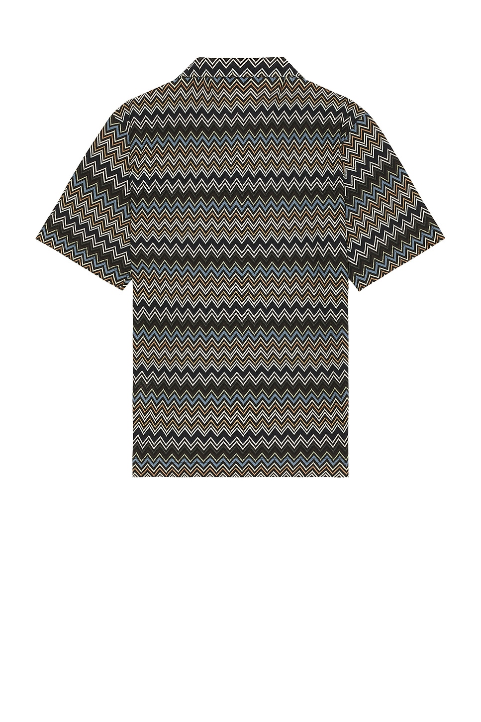 Shop Missoni Short Sleeve Shirt In Black