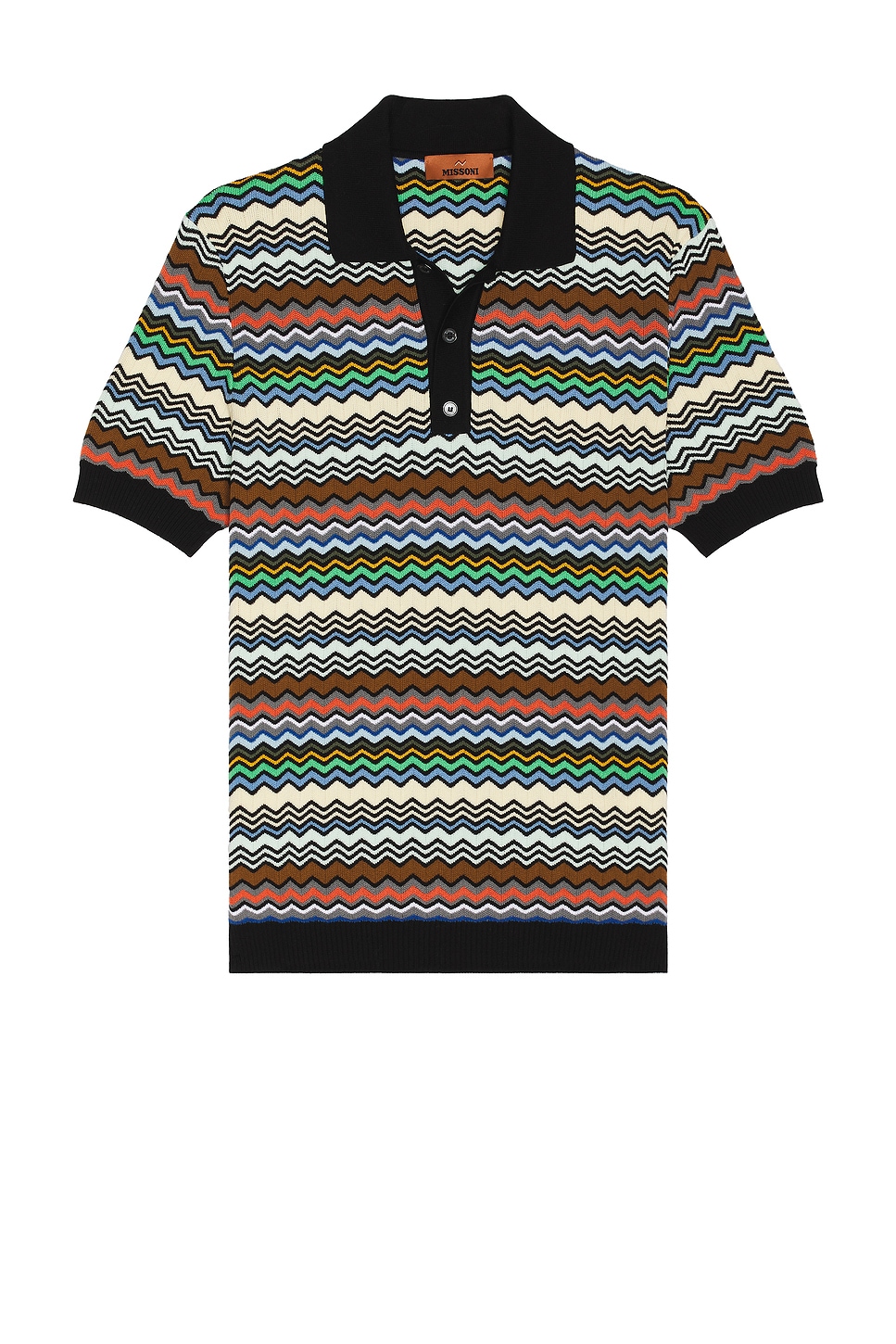 Short Sleeve Polo in Neutral