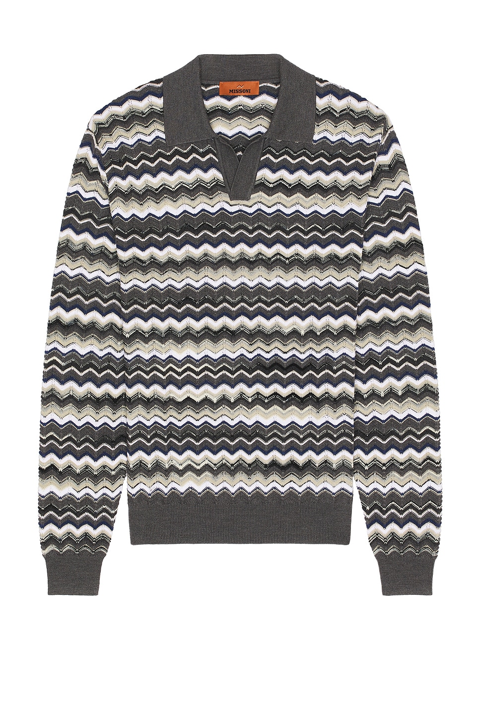 Long Sleeve Polo - Thumbnail 2