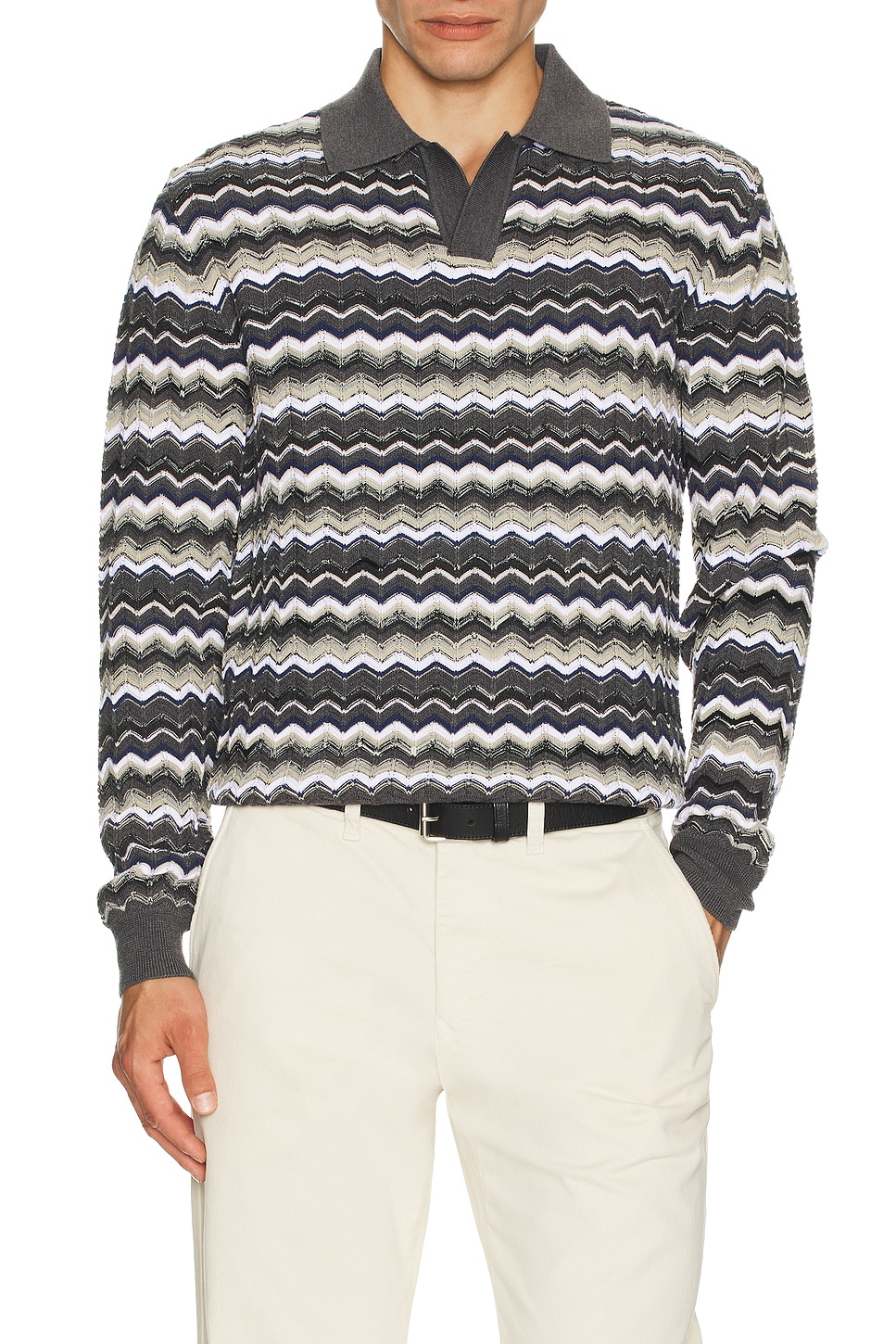 Long Sleeve Polo - Thumbnail 5