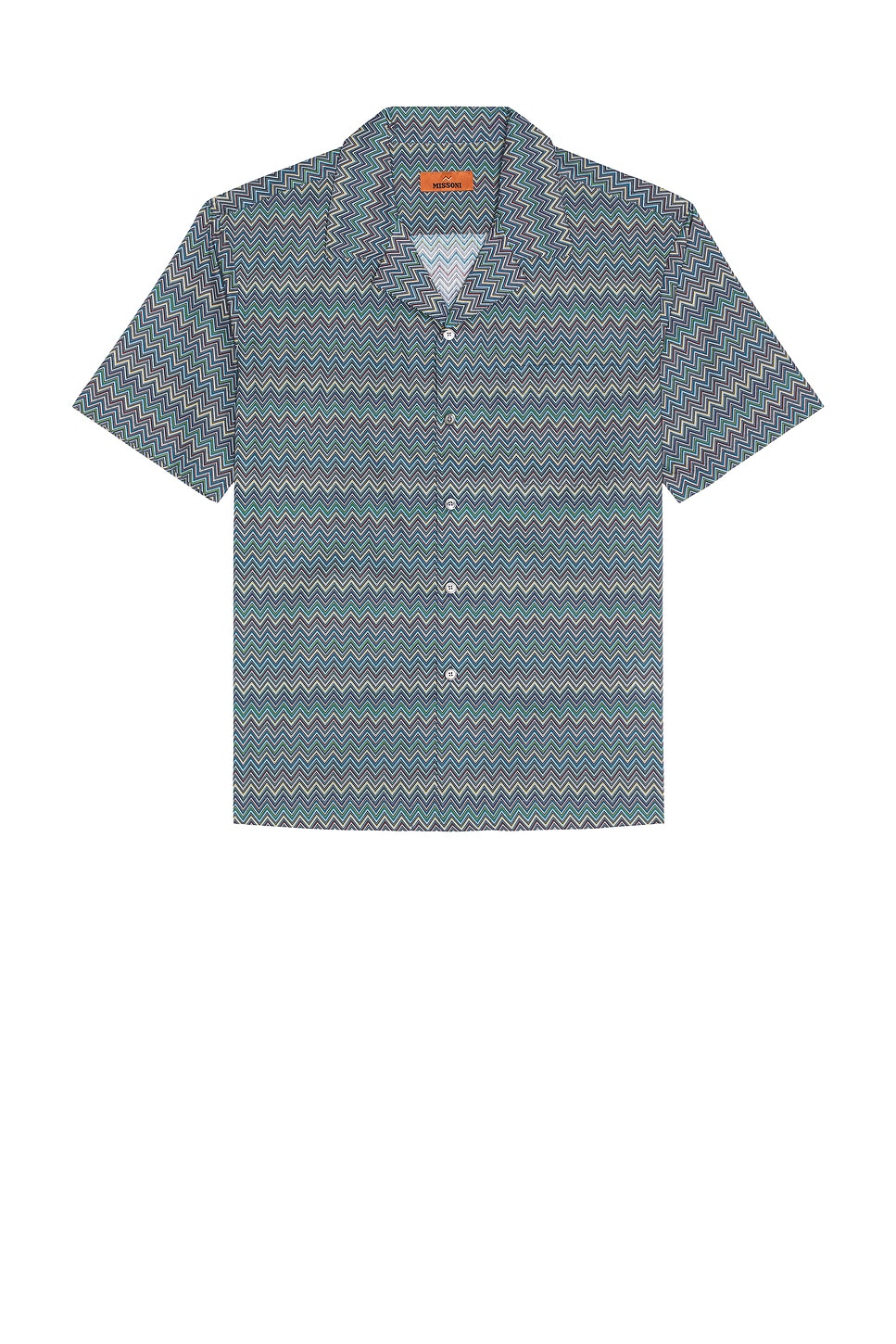 Image 1 of Missoni Short Sleeve Shirt in Multicolor