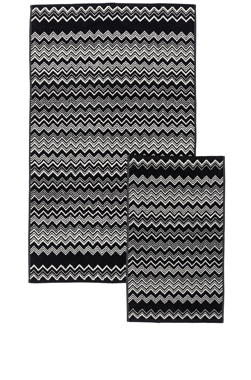Image 1 of Missoni Home Keith Towel Set in Charcoal