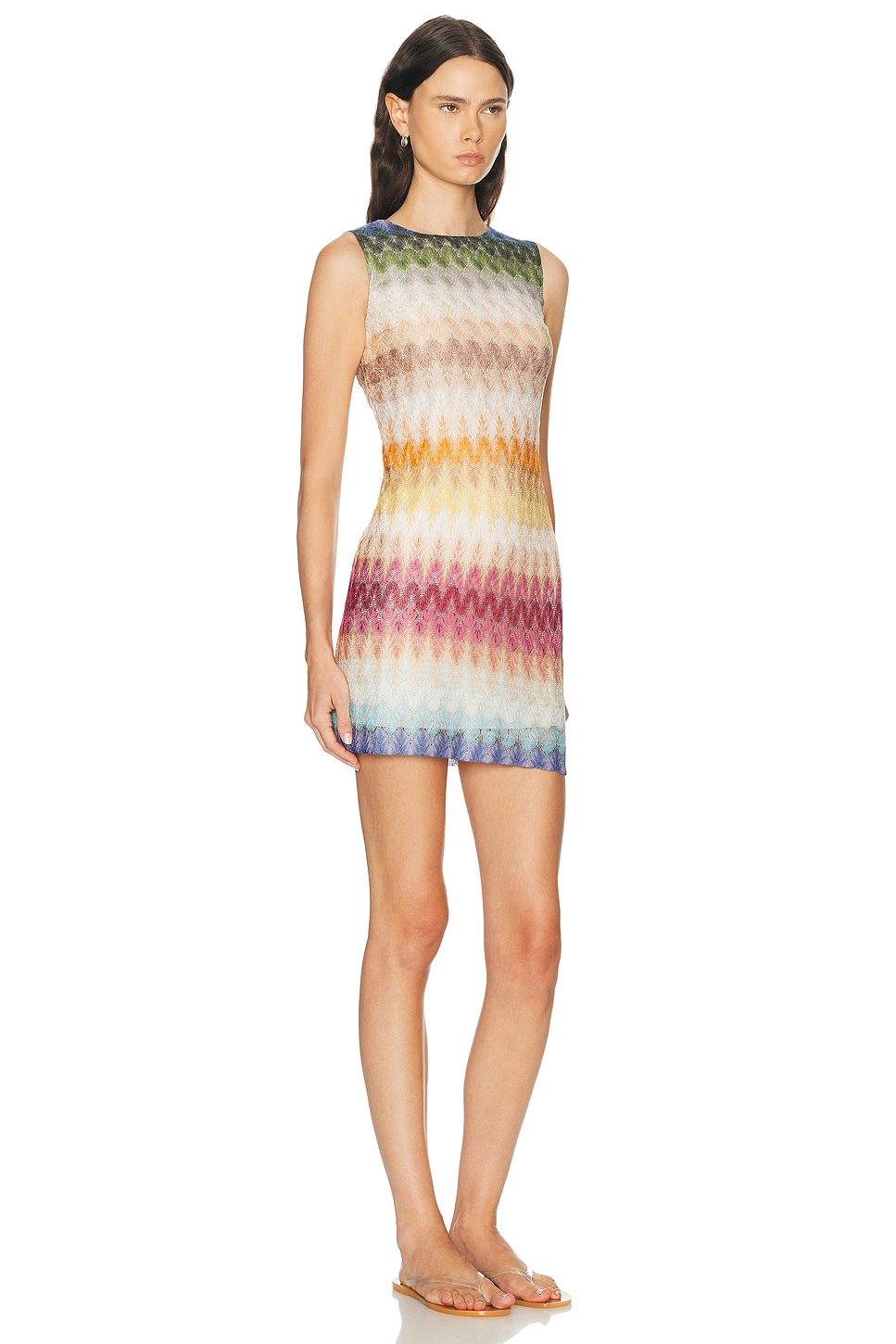 Missoni Sleeveless Shift Mini Dress | Thumbnail 2